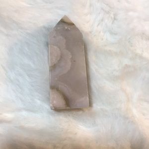 “Mini Chunk” Flower Agate Tower